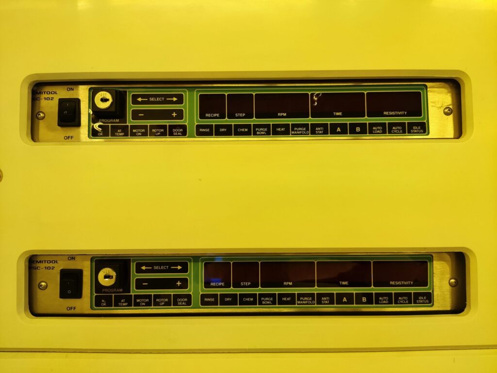Control boards for photolithography equipment