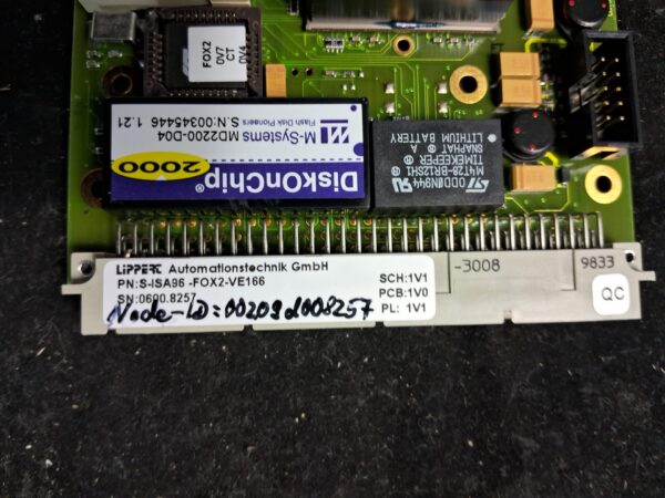 Lippert Automatisierungstechnik PCB Card S-ISA96-FOX2-VE166 - PCB Card - used, functional - SN 0600.8257 - Image 5