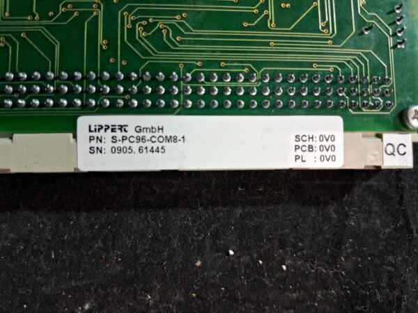 Lippert Automatisierungstechnik PCB Card S-PC96-COM8-1 - PCB Card - mint condition - SN 0905.61445 - Image 6