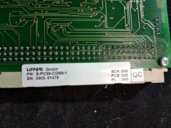 Lippert Automatisierungstechnik PCB Card S-PC96-COM8-1 - PCB Card - mint condition - SN 0905.61478 - Image 5