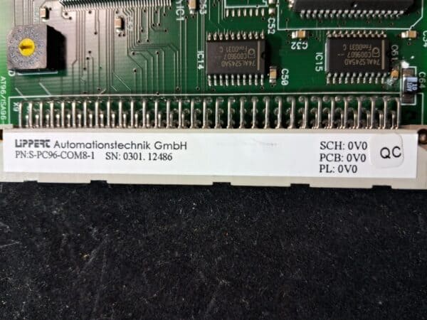 Lippert Automatisierungstechnik PCB Card S-PC96-COM8-1 - PCB Card - mint condition - SN 0301.12486 - Image 5