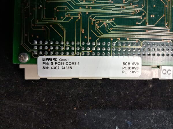 Lippert Automatisierungstechnik PCB Card S-PC96-COM8-1 - PCB Card - mint condition - SN 4302.24385 - Image 7