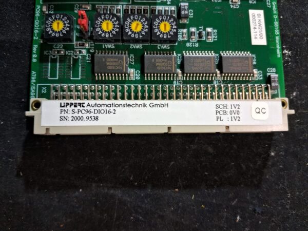 Lippert Automatisierungstechnik PCB Card S-PC96-DIO16-2 - PCB Card - mint condition - SN 2000.9538 - Image 12