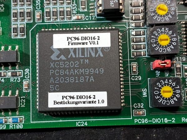 Lippert Automatisierungstechnik PCB Card S-PC96-DIO16-2 - PCB Card - used, functional - SN 2000.9474 - Image 6