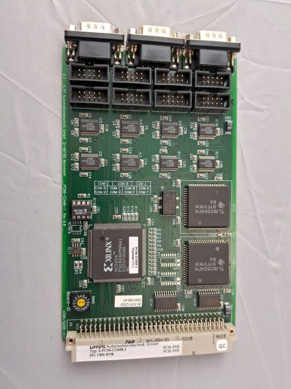 Lippert Automatisierungstechnik PCB Card S-PC96-COM8-2 - Digital I/O PCB Card - used, functional - SN 3905.69800