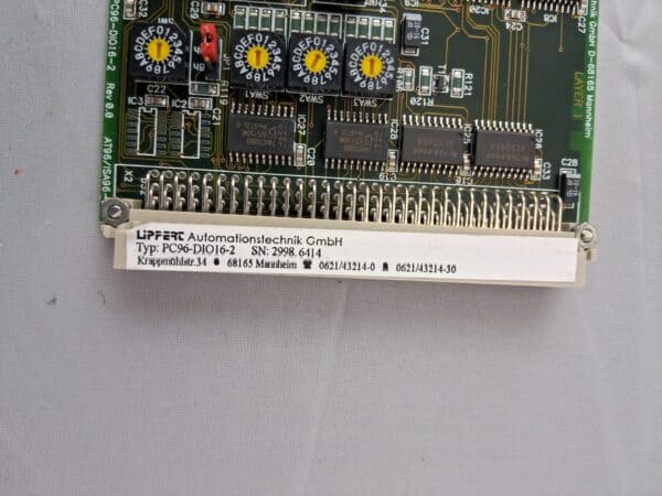 Lippert Automatisierungstechnik PCB Card PC96-DIO16-2 - PCB Card - used, functional - SN 2998.6414 - Image 4
