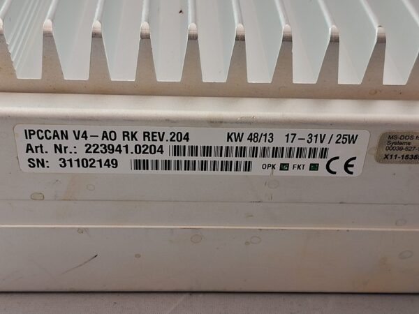 TQ IPCCAN V4 AO RK REV. 204 - Industrial PC - used - from operational machine - SN 31102149 - Image 6