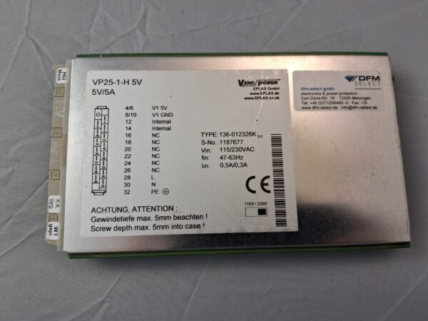 Vero Power - VP25-1-H 5V - used, functional - SN 1