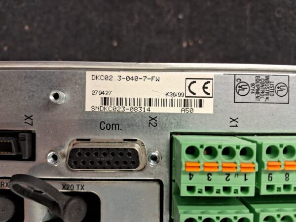Indramat Ecodrive DKC02-.3-040-7-FW - Drive Controller - used, functional - SN SNDKC023-08314 - Image 3