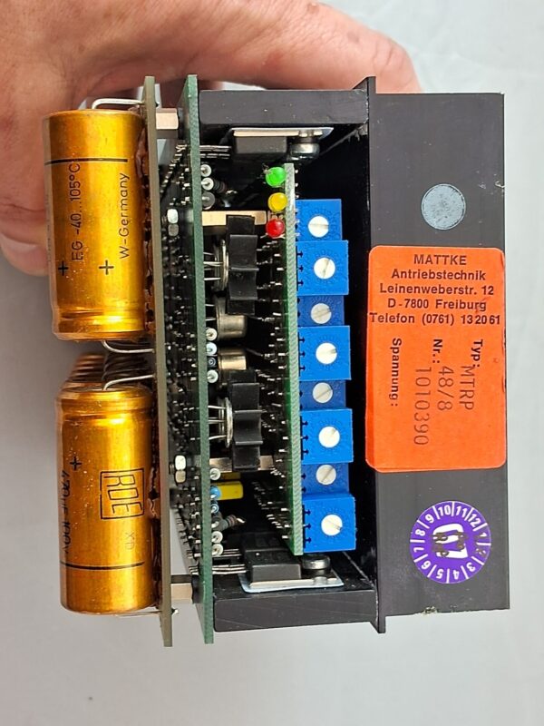 Mattke Antriebstechnik MTRP 48/8 1010390 - Servo Controller - used, functional