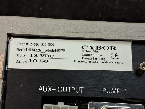 Cybor Control Module 527E - Pump Controller - gebraucht - SN 034228 - Image 2