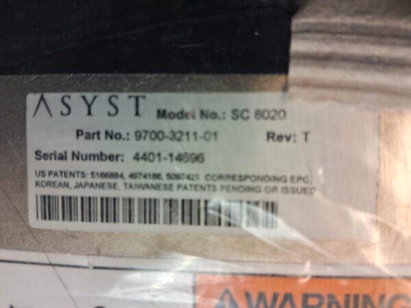Asyst Storage Controller SC 8020 - Storage Controller - used, functional - SN 4401-14696 - Image 3