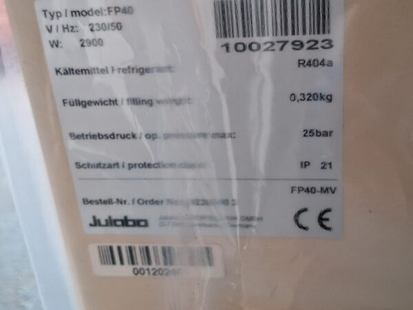 Julabo FP40-MV - Refrigerated Heating Circulator - used, functional - SN 10027923 - Image 8