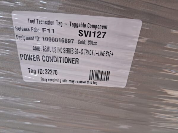 Topaz Square D Company Ultra Isolator 30kVA, 60 Hz, Insulation Class 240 A 97203-31 - Power Conditioner ASML US Inc Series 90-S Track I-Line B12+ - SN 84703-04 - Image 6
