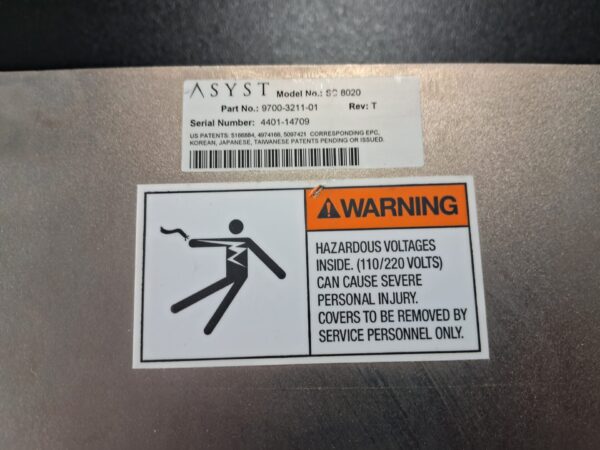 Asyst ASYST Storage Controller SC 8020 SC 8020 - Storage Controller - used, functional - SN 4401-3211-01 - Image 2