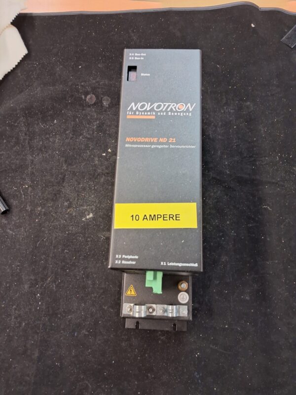 Novotron - NOVODRIVE - ND21-5610KS-011-00 - Servo Drive-Used - 21-00667