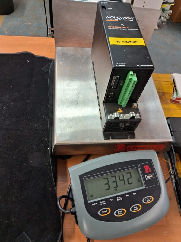 Novotron NOVODRIVE ND21-5610KS-011-00 3x400V 10A Servo Drive Controller Used - Image 10