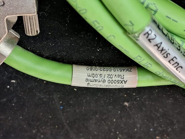 Beckhoff - AX5000 Dynamic - ZK4510-0020-0050 - Encoder Cable-Used ...